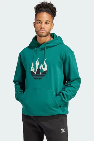 adidas Moletom Capuz Flames Logo