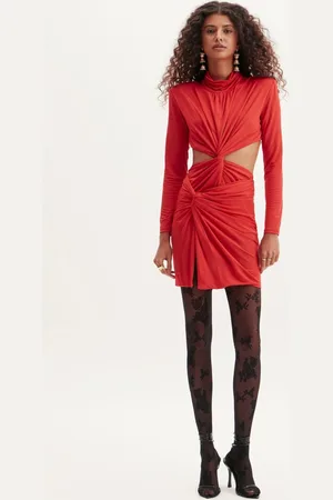 LANCA PERFUME Vestido Curto Cut Out Torção