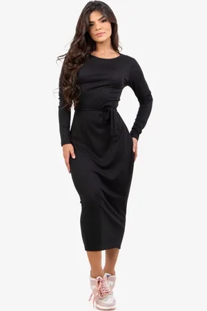 Diluxo Vestido Longo Laço nas Costas