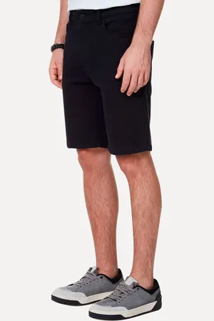 John John Bermuda Sarja Masculina Slim Olympia Preta