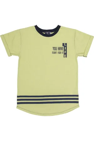 Look Jeans Infantil - Camiseta Juvenil Alongada