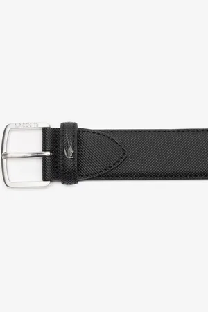 Lacoste Cinto casual masculino de Lona com Efeito Piquê