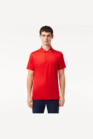 Camiseta masculina Lacoste SPORT Roland Garros Edition em jérsei