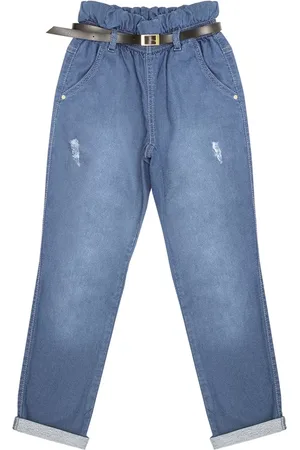 Look Jeans Infantil - Calça Juvenil Clochard Jeans