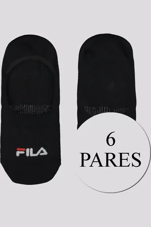 Fila Kit Meia 6 Pares Cano Invisível