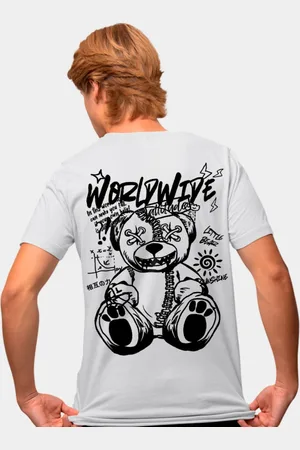 Genuine Camisa Camiseta Grit Masculina Estampada Algodão 30.1 Ted World Wide - G
