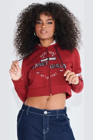 Planet Girls Moletom Feminino Com Capuz