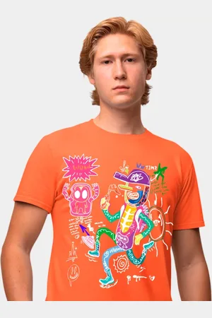 Genuine Camisa Camiseta Grit Masculina Estampada Algodão 30.1 Crazy Man - GG