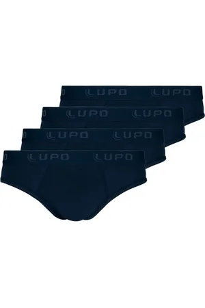 LUPO Kit com 4 Cuecas Slip 485-002