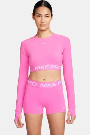 Nike Camiseta Pro 365 Cropped Feminino
