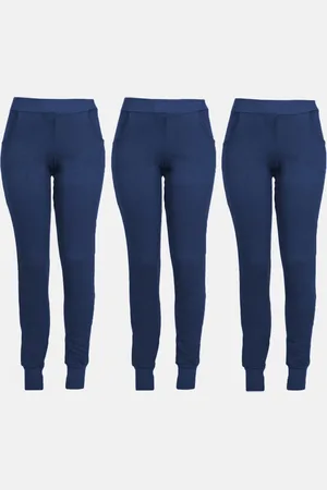 Calça Jogger Jeans Moletom Elástico Barra