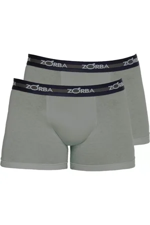 Zorba Kit com 2 Cuecas Boxer 702 Chumbo