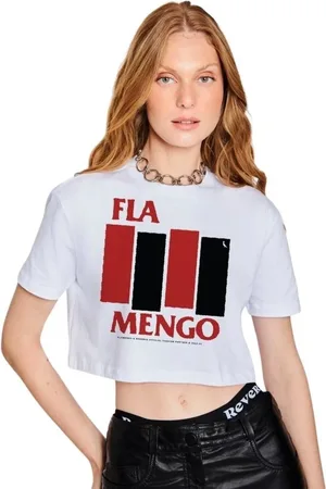 Reversa Cropped Black Fla Branco