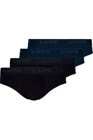 LUPO Kit com 4 Cuecas Slip 485-002