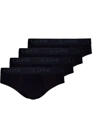 LUPO Kit com 4 Cuecas Slip 485-002