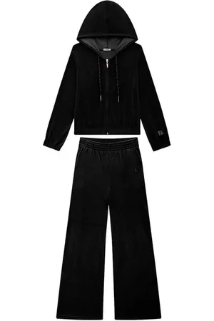 Nina Go Infantil - Conjunto Jaqueta Bomber e Calça Wide em Plush Feminino