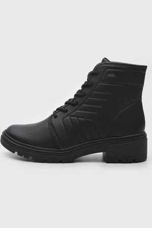 Dakota Bota Matelassê Preta