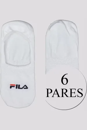 Fila Kit Meia 6 Pares Cano Invisível