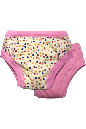 Ecoeplay Kit desfralde - Calcinha de treinamento para o desfralde Confete Rosa