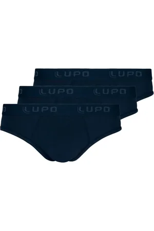 LUPO Kit com 3 Cuecas Slip 485-002
