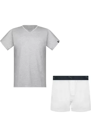 PUMA Pijama Camiseta + Samba Canção Masculino