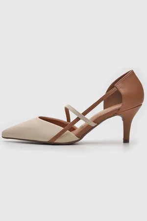 VIZZANO Scarpin Tiras Off-White