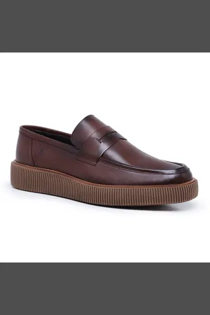 Malbork Sapato Masculino Casual Loafer em Couro Sola Borracha 2401_01M