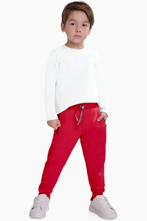 MILON Infantil - Calça Menino Bolso em Zíper