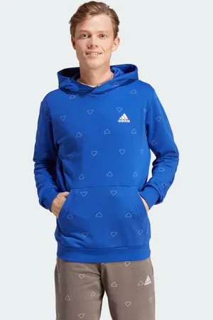adidas Moletom Capuz Estampado Sazonal Monogramas Essentials