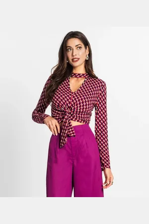 Endless Blusa Feminina Manga Longa Em Viscose