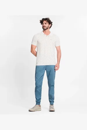 Diametro Calça Masculina Em Sarja Twill