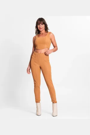 Endless Legging Feminina Em Suede