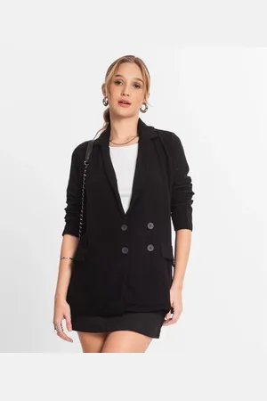 Endless Blazer Feminino Em Linho