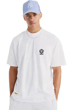 Di Nuevo Camiseta Oversized Fantasma Grafite Gola Alta