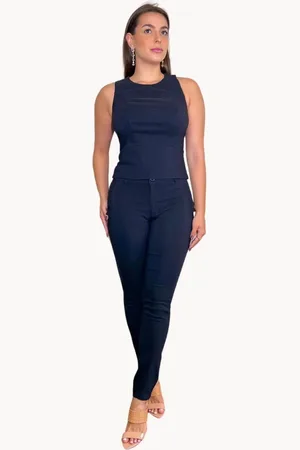 Art Conjunto Feminino Blusa e Calça Skinny
