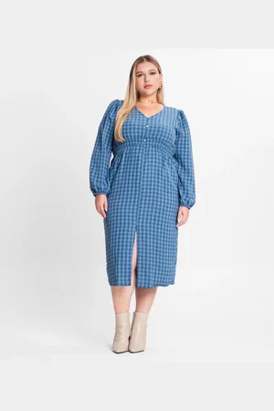 SECRET GLAM Vestido Plus Size Em Air Flow