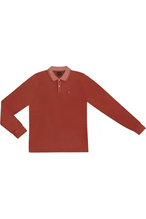 ROVITEX PLUS SIZE Camisa Polo Manga Longa Plus Size Diametro