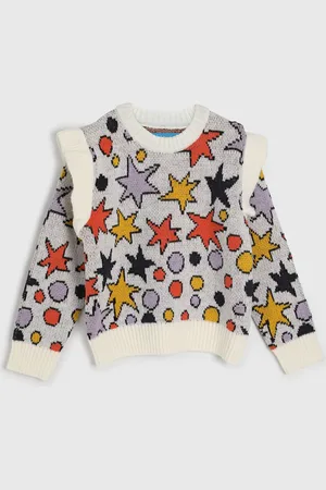 FÁBULA Infantil - Suéter Tricot Off-White