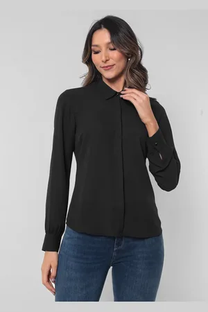 Intens Camisa Manga Longa Crepe