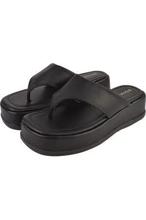 monté Sandália Chinelo Plataforma Feminina CM Calçados Santorine Confort