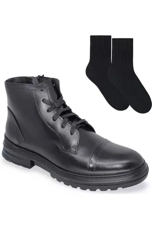 Democrata Kit Bota Garage Eron Masculina + Par de Meia