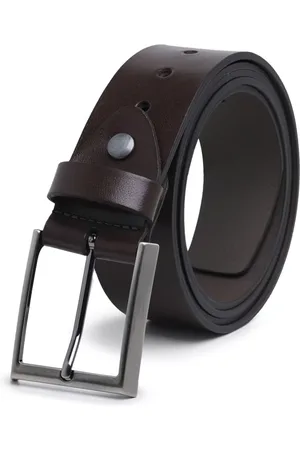 CARMELO SHOES Cinto Masculino De Couro Social Casual Liso