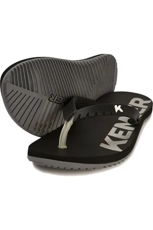 745 Chinelo Kenner Red Masculino - Preto e Cinza