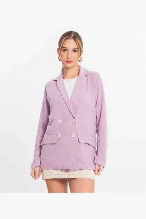 Endless Blazer Feminino Em Linho