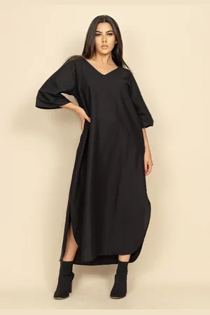 Amazonia Vital Vestido Midi Linho Manga 3/4