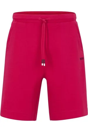HUGO BOSS Shorts Com Caimento Regular Com Logotipos Multicoloridos