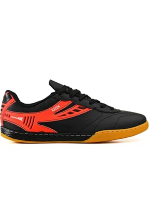 CALCADOS LGHT LIGHT Chuteira Futsal Profissional Masculina em Couro Futebol de Salao Quadra