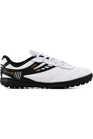 CALCADOS LGHT LIGHT Chuteira Futebol Society Profissional Masculina em Couro Para Grama Sintetica