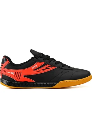 CALCADOS LGHT LIGHT Chuteira Futsal Profissional Masculina em Couro Futebol de Salao Quadra