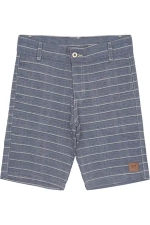 Look Jeans Infantil - Bermuda Juvenil Listras
